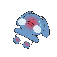 Summer Rabbit Sticker by antomignon