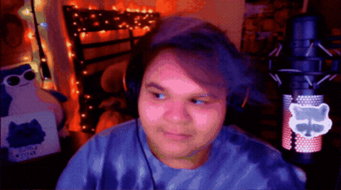 LittleFattyLIVE giphygifmaker reaction angry upset GIF