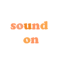 livelysu rainbow cheer peach sound on Sticker