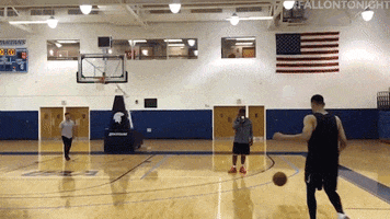jimmy fallon basketball GIF by The Tonight Show Starring Jimmy Fallon