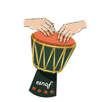 Eglence Percussion Sticker by Esnaf Official
