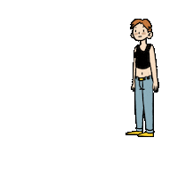 Tired Fall Sticker by max contre-attaque