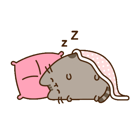 Sleepy Road Trip Sticker by Pusheen