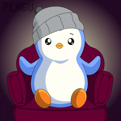 Relaxed Movie Time GIF by Pudgy Penguins