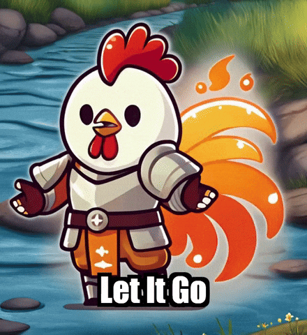 Let It Go Wisdom GIF by Zorooster