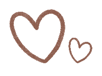 In Love Heart Sticker by Catharina Stewart