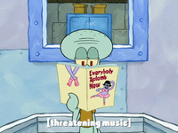 season 8 squidward's school for grown ups GIF by SpongeBob SquarePants