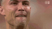 Cristiano Ronaldo Crying GIF by DAZN
