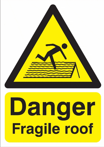 gasnolight giphyupload broken danger roof GIF