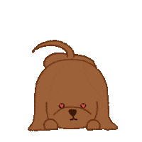 Dog Illustrate Sticker