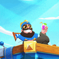 clash cartoon summer laugh sunglasses GIF