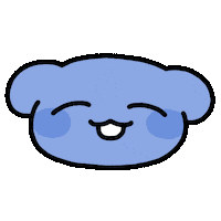 Blue Sticker