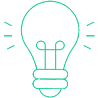 tekuoia idea light bulb tko tekuoia Sticker