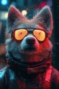Art Dog GIF