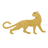 doffaycollection cat fashion luxury jaguar Sticker