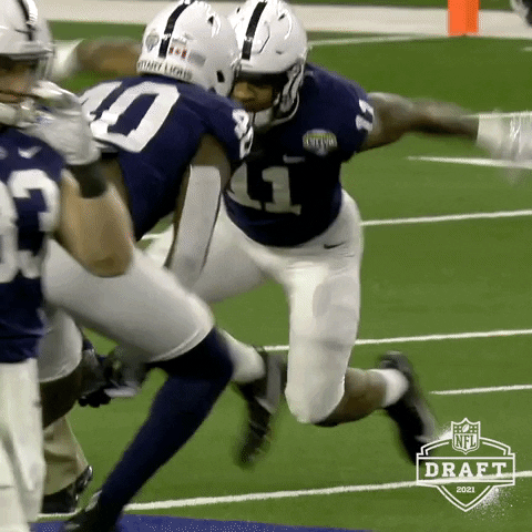 Penn State Chest Bump GIF by NFL