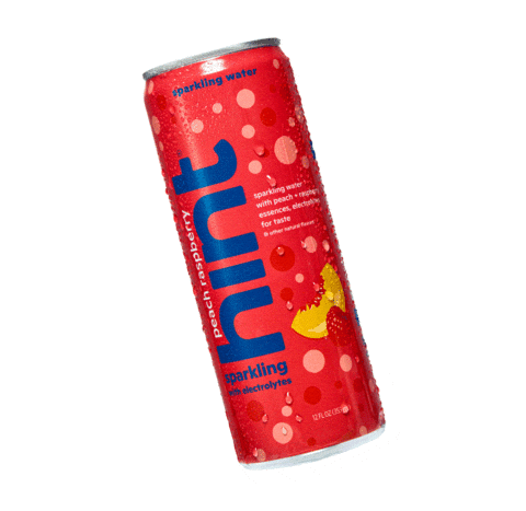 Sparkling Water Sticker by Hint