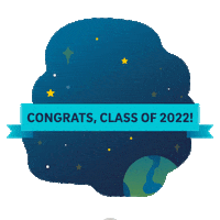 Graduation Nasa Sticker by UC San Diego