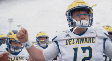 Football Unity GIF by Delaware Blue Hens