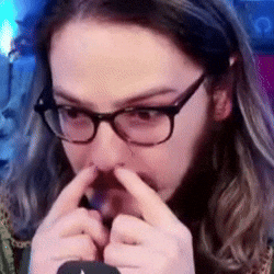 TheParrott_ fingers nose nose picking picking nose GIF