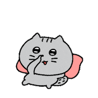 rinzzang cat lazy 고양이 귀여워 Sticker