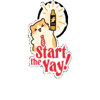 Cat Working Sticker by Bichi Mao
