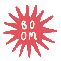 Boom Firework Sticker