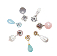 Color Earring Sticker by Maschalina Designs