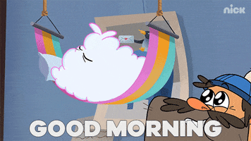 Good Morning GIF by Nickelodeon