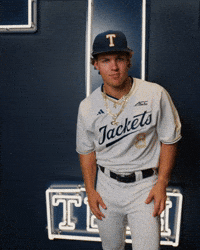 Georgia Tech Baseball GIF by Georgia Tech Yellow Jackets