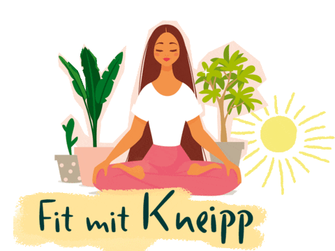 Yoga Balance Sticker by Kneipp Deutschland