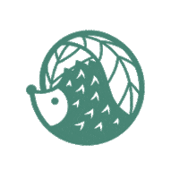 Logo Hedgehog Sticker by LAUBLUST