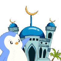 Pray Eid Al Fitr Sticker by Pudgy Penguins