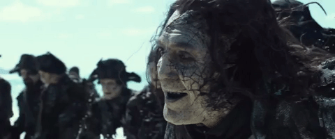 pirates of the caribbean captain salazar GIF