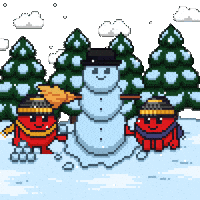 Christmas December Sticker by Potatoz by 9GAG