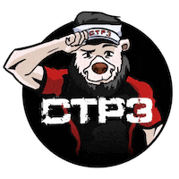 CTP3 para triathlon corrida ct Sticker