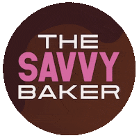 TheSavvyBaker uk baking baker brownie Sticker