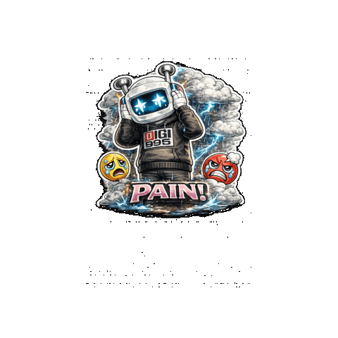 Epic Fail Rage Sticker by Digi 995