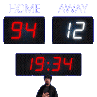12 Away Sticker