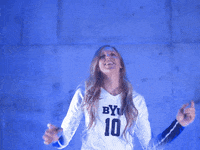 Ncaa Volleyball Sport GIF by BYU Cougars