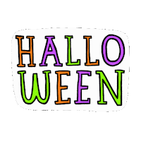 Trick Or Treat Halloween Sticker by Josie