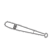 truerebelstreetwear baseball true rebel fcknzs Sticker