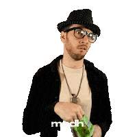 Glasses Eating Sticker by Mi Carta Diseño Humano