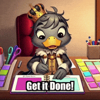 Planner Productivity GIF by sirduckbeth