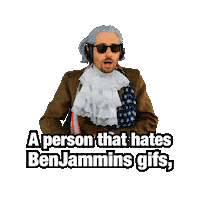 Benjamin Hater Sticker