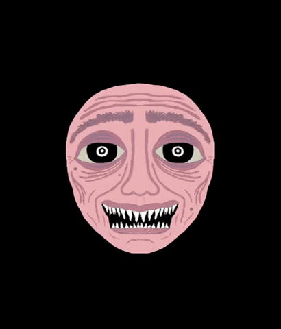 aleistereaves giphygifmaker halloween wtf trippy GIF