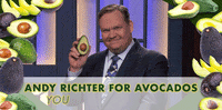 andy richter avocado GIF by Team Coco