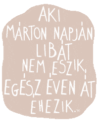 November Osz Sticker