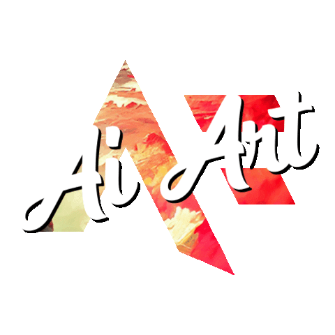 Ahim-effects art ocean sea ai Sticker