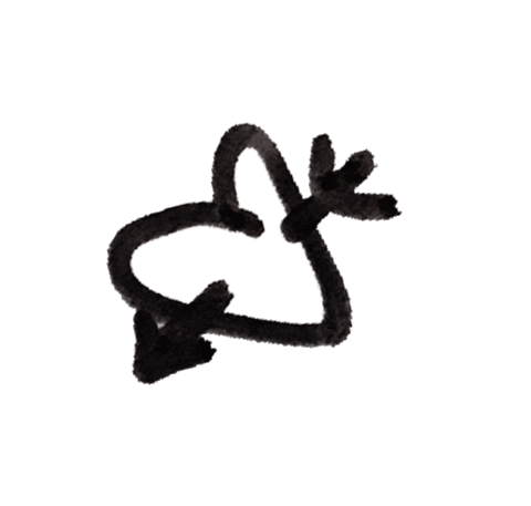 miaou giphyupload cute heart arrow Sticker